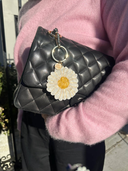 Daisy Bag Charm/Keychain