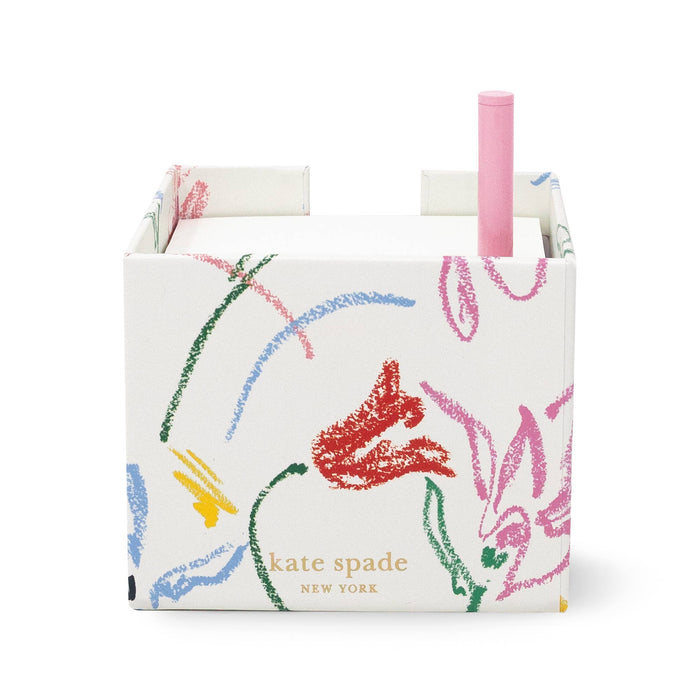 Joyful Garden Notecube w/Pen