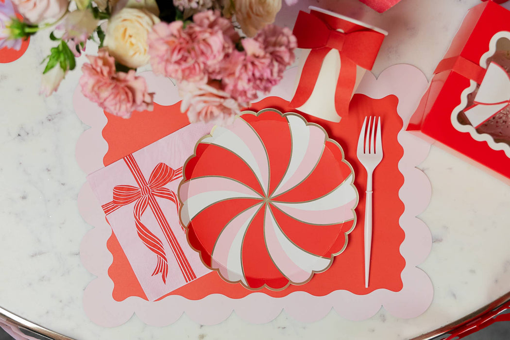 Pink Present Large Napkins