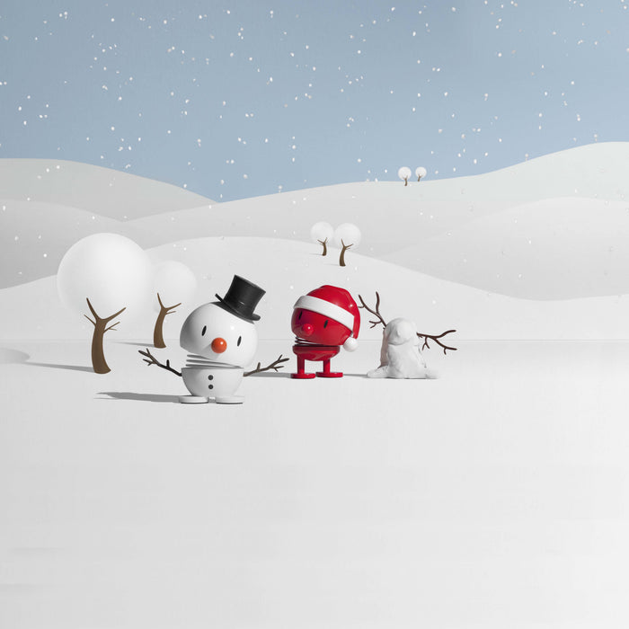 Small Hoptimist Snowman | White