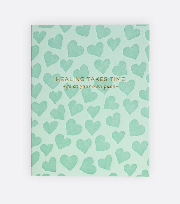 Heart Healing Sympathy Card