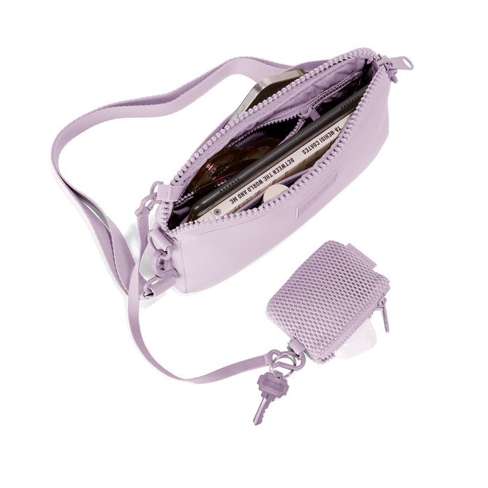Nora Shoulder Bag in Washed Lilac