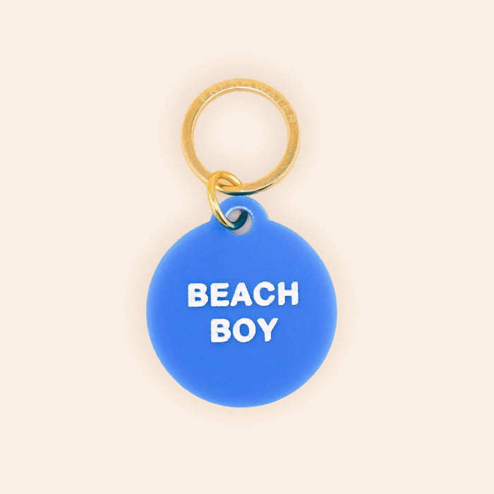 Beach Boy Pet Tag