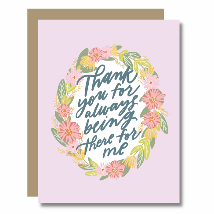 There for Me Card