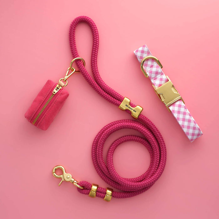Hot Pink Marine Dog Leash | 5 feet