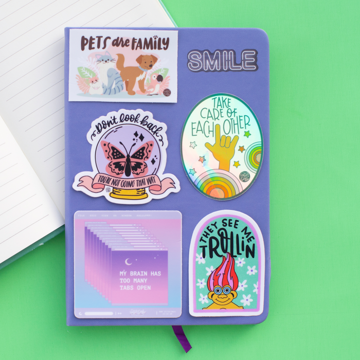 They See Me Trollin' Sticker