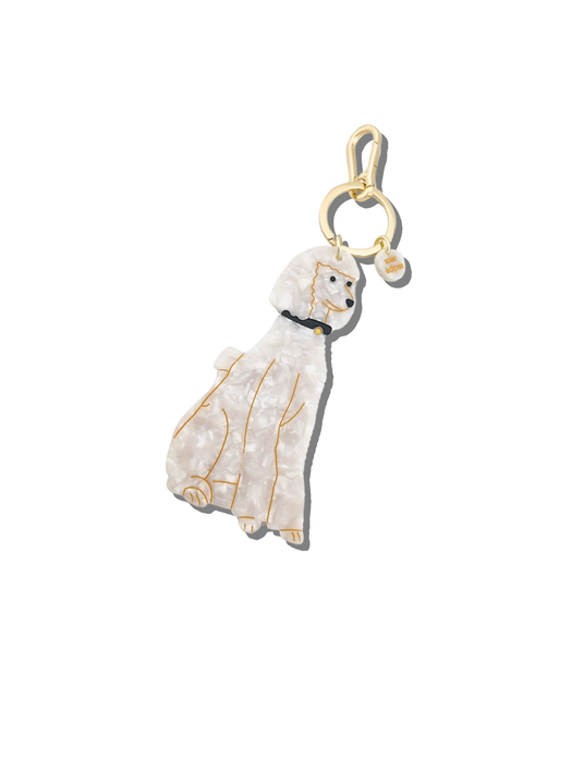 Poodle Bag Charm/Keychain