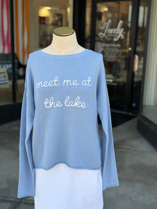 Meet Me at the Lake Sweater
