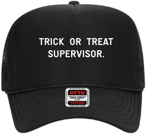 Trucker Hat | Trick or Treat Supervisor