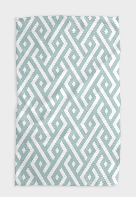 Geometry Tea Towel | Water Ways