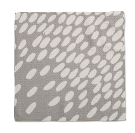 Geometry Dishcloth Set | Spotted Grey