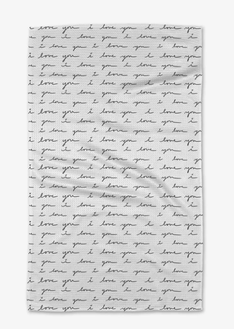 Geometry Tea Towel | List of Love