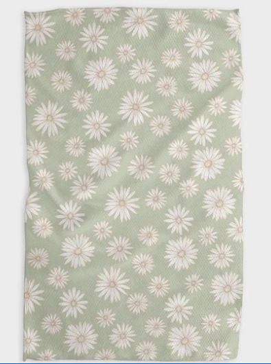 Geometry Tea Towel | Daisy Days Neutral