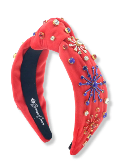 Firework Celebration Headband | Red