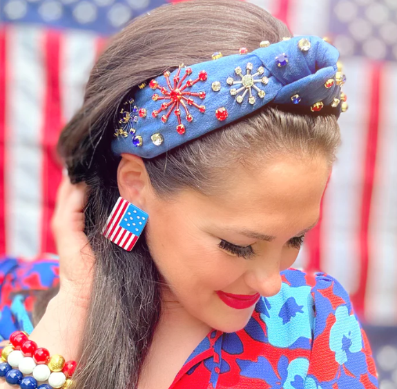 Firework Celebration Headband | Blue