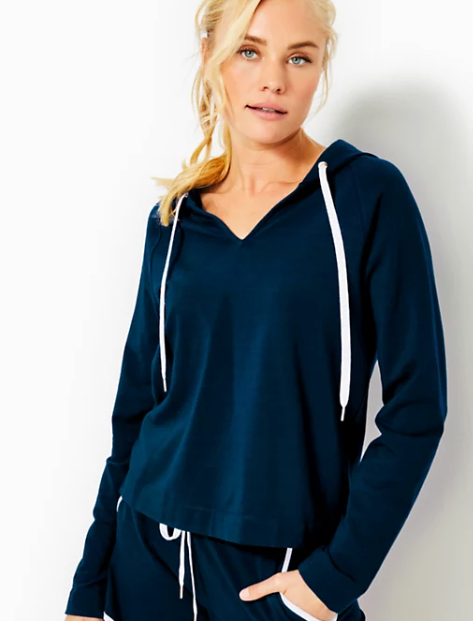 Kiawah Hoodie | Aegean Navy