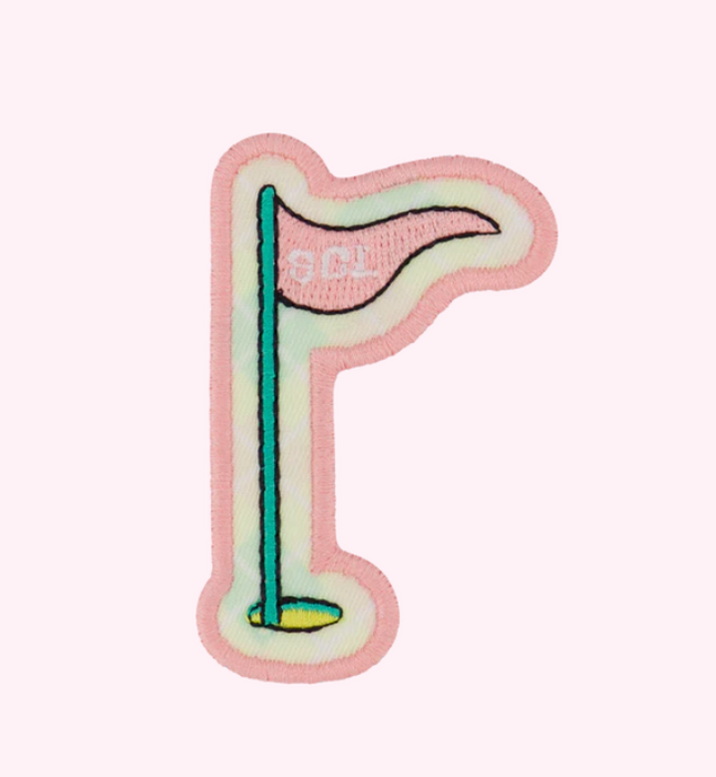 Golf Flag Patch
