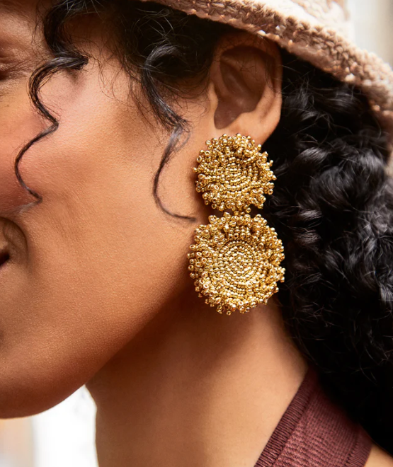 Gold Erin Earrings