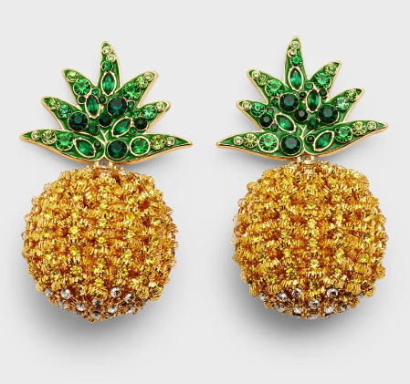 Splash of Fineapple Earrings