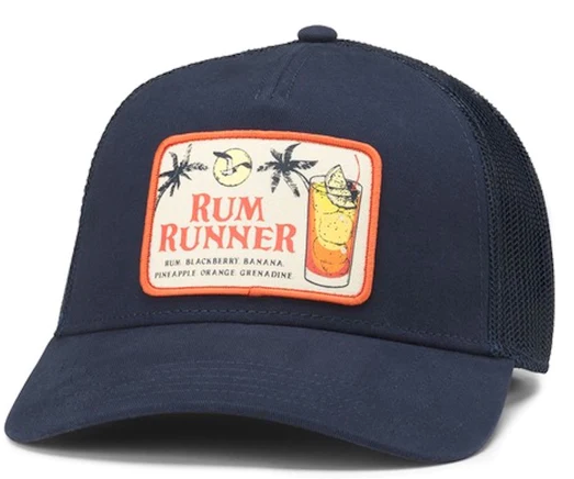 Navy Rum Runner Ball Cap