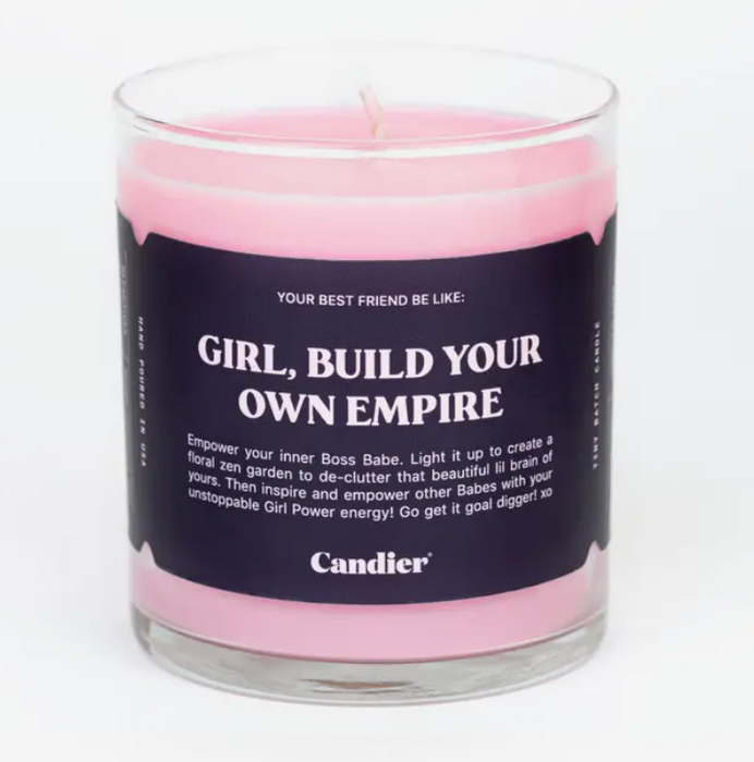 Build Your Empire Candle