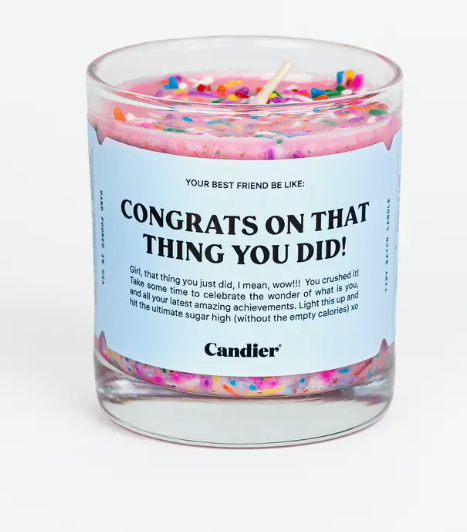 Congrats Candle