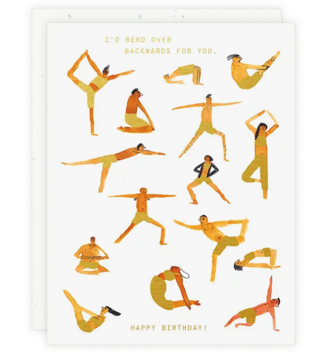Yoga Poses Card