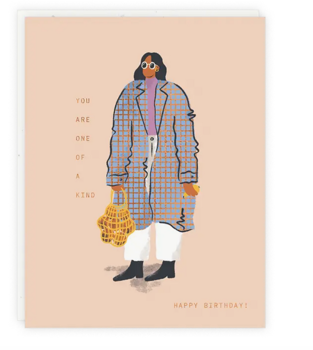 Bag Lady Birthday Card