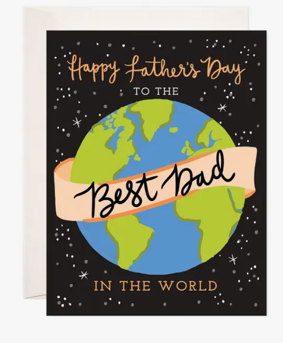 World's Best Dad Card