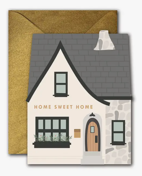 Die-Cut Home Sweet Home Card