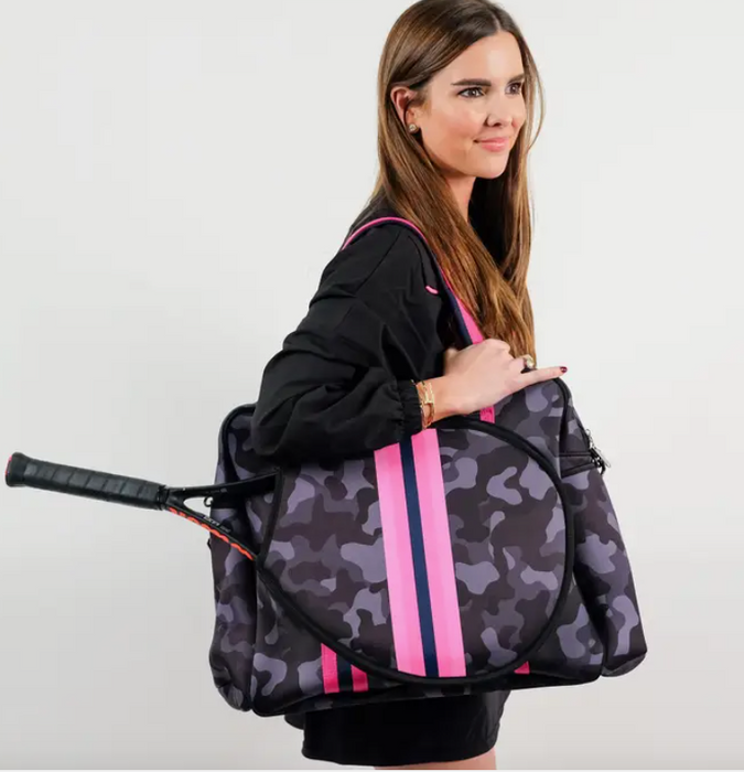 Navy Camo Tennis Bag