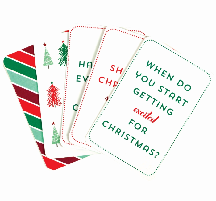 Christmas Conversation Starter Card Game