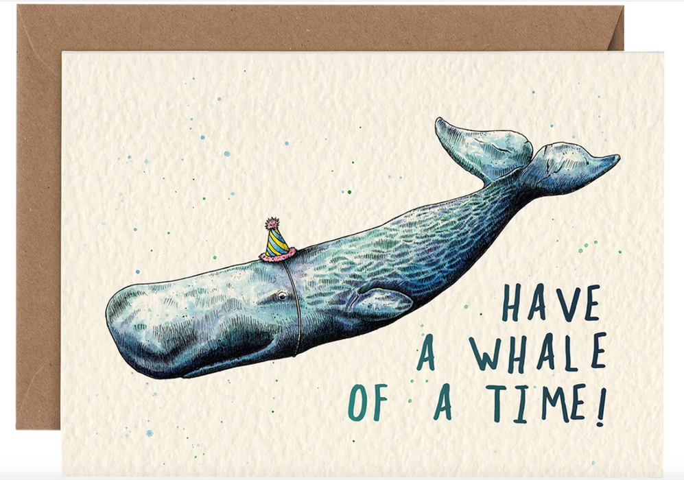 Have a Whale of a Time Card