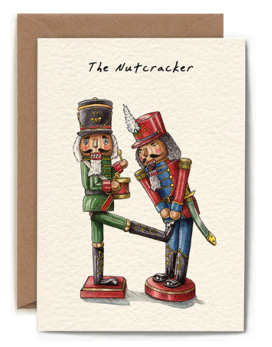 Nutcracker Christmas Card