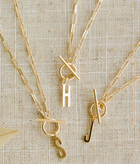 Carlie Luxe Initial Necklace