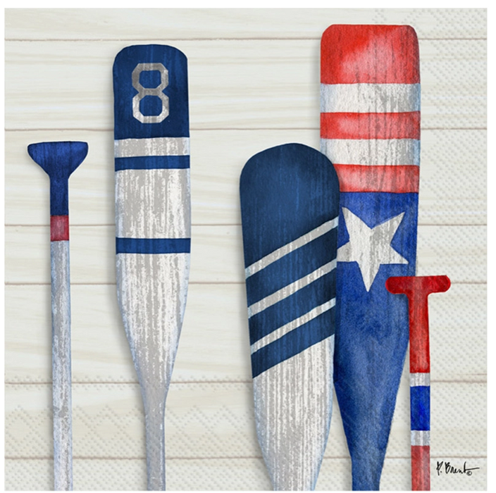 Port Oars Cocktail Napkins