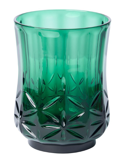Short Traditional Acrylic Tumbler | Green