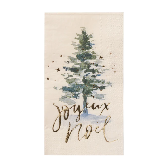 Joyeux Noel Guest Towels