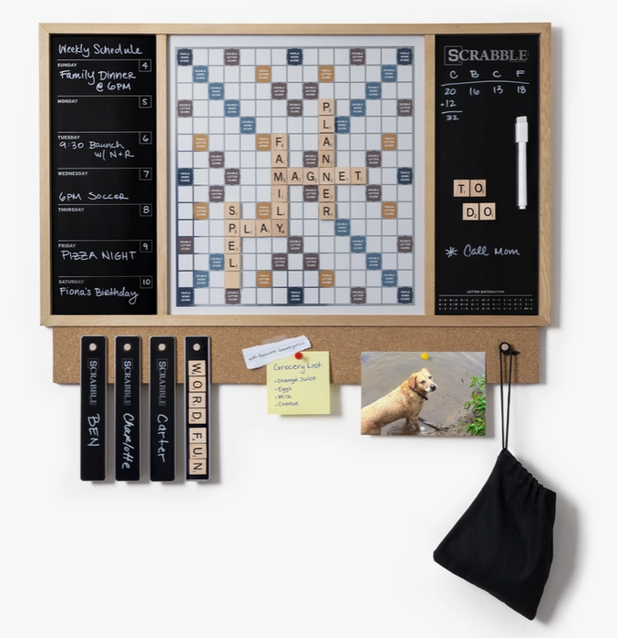 Scrabble Message Center