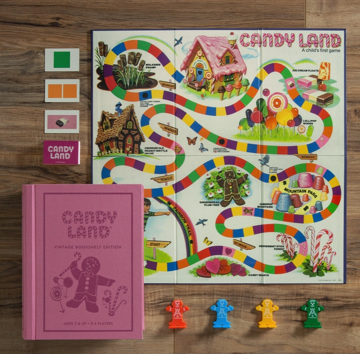 Vintage Bookshelf | Candyland