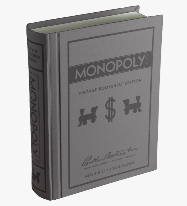 Vintage Bookshelf | Monopoly