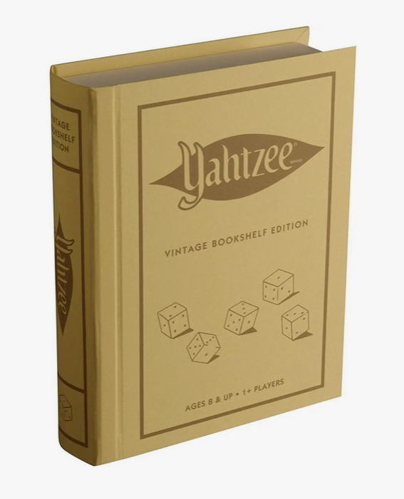 Vintage Bookshelf | Yahtzee