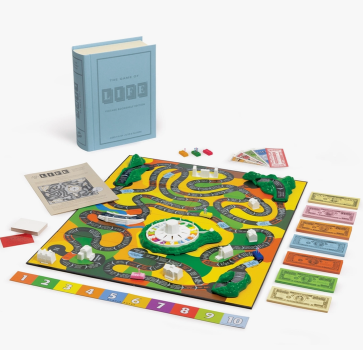 Vintage Bookshelf | The Game of Life