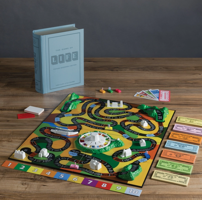 Vintage Bookshelf | The Game of Life