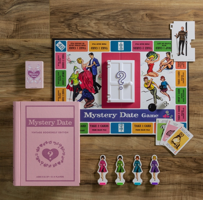 Vintage Bookshelf | Mystery Date