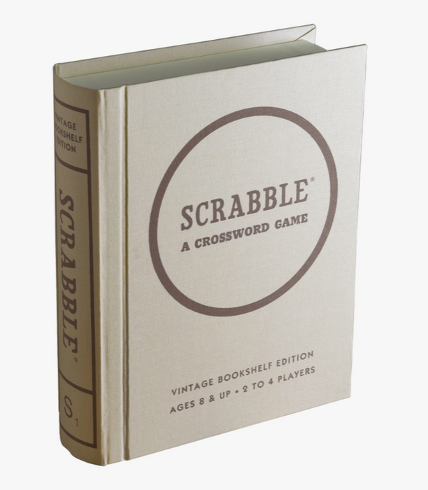 Vintage Bookshelf | Scrabble