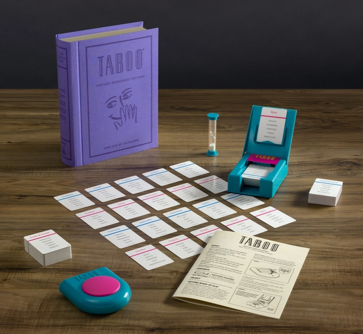 Vintage Bookshelf | Taboo