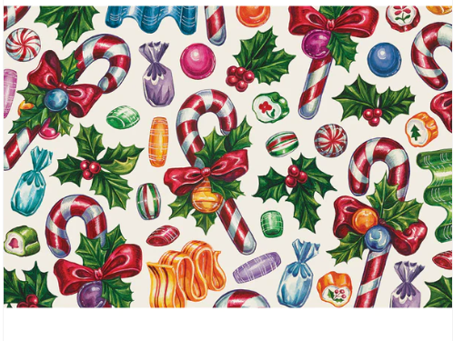 Candy Cane Shoppe Placemat