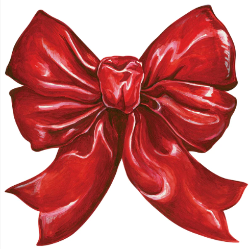 Die Cut Bow Placemat