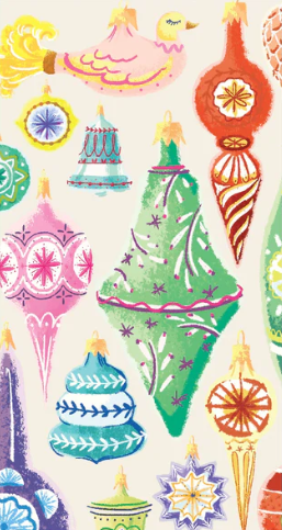 Ornaments Guest Towel